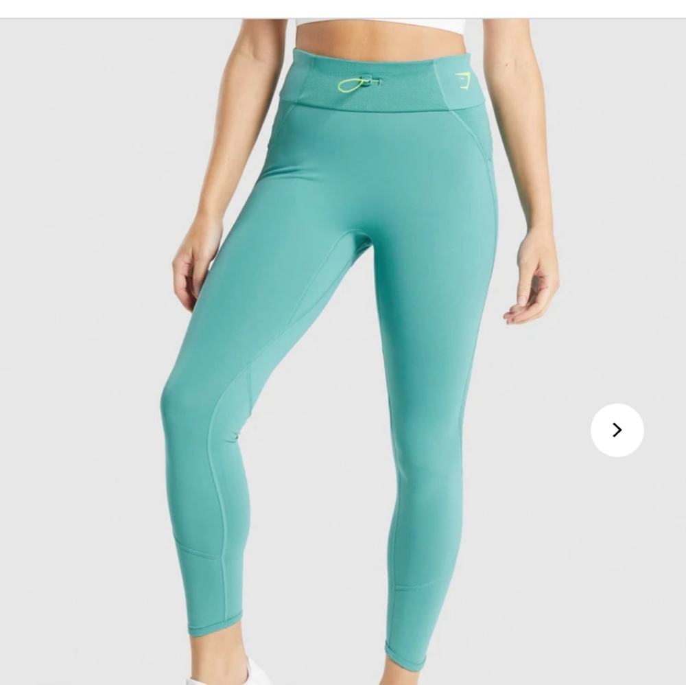 Gymshark pulse leggins Size S teal